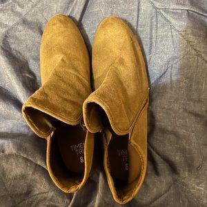 Brown ankle boots
